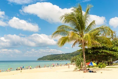 karon beach in phuket island thailand