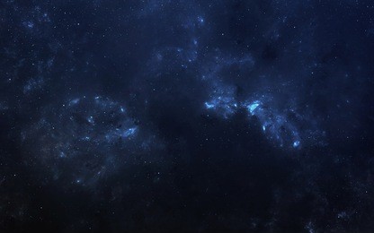 infinite space background with nebula and stars. this image elements furnished by nasa.