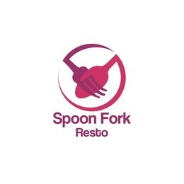 food service vector logo. dining restaurant food logo. design template