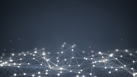 futuristic shape. computer generated abstract background 