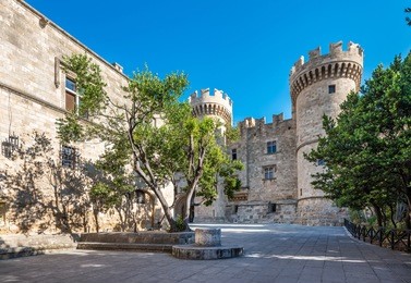 the palace of the grand master of the knights of rhodes.