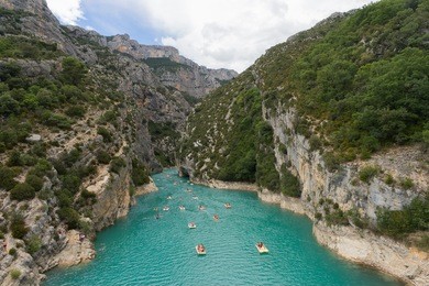 st croix lake, les gorges du verdon, provence, france