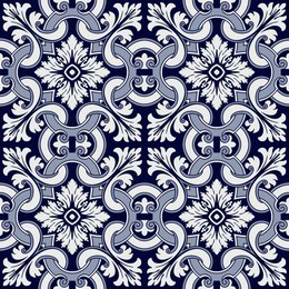 portuguese style vector pattern texture