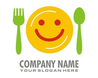 smiling plate logo