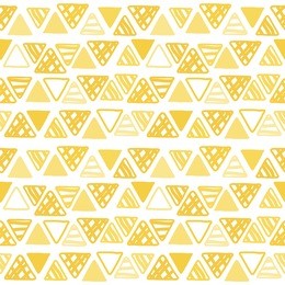 seamless pattern of doodle triangles on white background. ethnic seamless pattern. tribal background. infinity hand drawn geometric pattern. vector illustration.