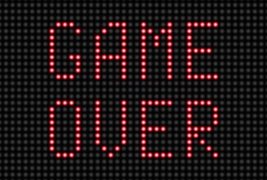game over message.vector