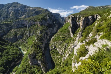 gorges du verdon (alpes-de-haute-provence, provence-alpes-cote d'azur, france), famous canyon