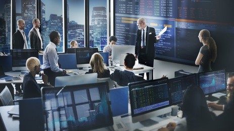 business team investment entrepreneur trading concept
