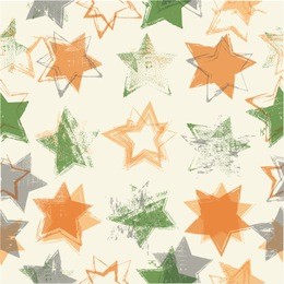 abstract star seamless pattern. texture with grunge shapes.striped repeating wallpaper.poster with geometric elements.
