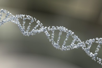 dna chains built from bubbles, scientific background