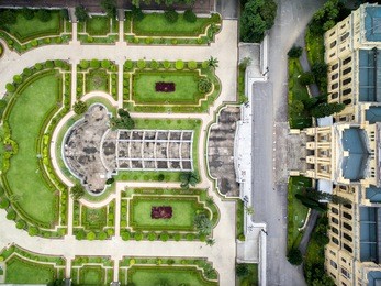 top view of ipiranga, sao paulo, brazil