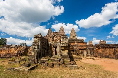 pre rup temple in angkor, siem reap, cambodia.