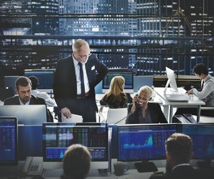 business team investment entrepreneur trading concept