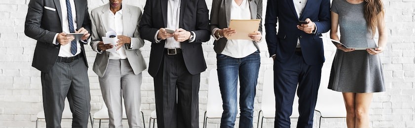 human resources interview recruitment job concept