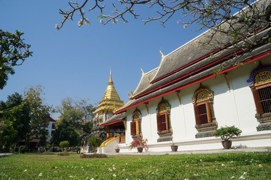 chiang man temple , chiang mai, thailand