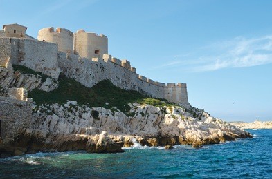 chateau d'if, near marseille, france