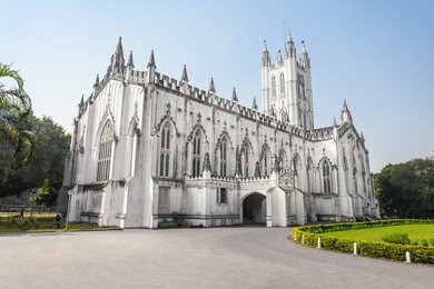 st. pauls cathedral is a anglican cathedral in kolkata, west bengal, india. st pauls cathedral noted for its gothic architecture.