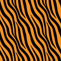 seamless pattern tiger skin
