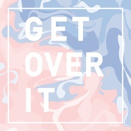 marble design graphic - abstract texture with soft pastels colors 2016 - for t-shirt, fashion, prints - in vector