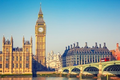 big ben and westminster bridge in london