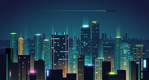 night city background