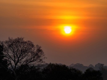 sunset in pre rup, siem reap, cambodia
