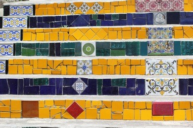 escadaria selaron, rio de janeiro, brazil