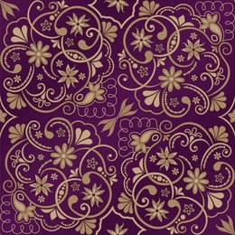 seamless floral pattern for design, vector illustration