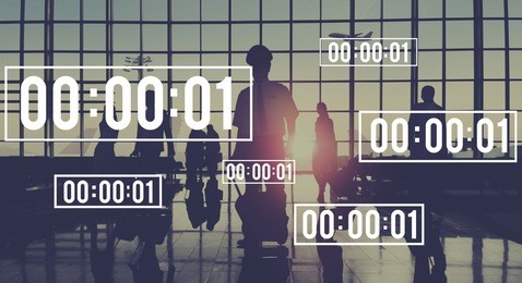 lifetime stopwatch management duration countdown concept