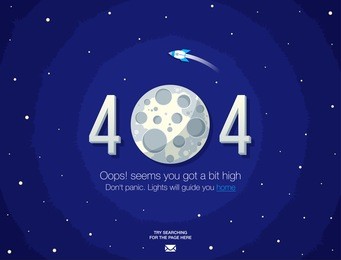 concept page 404. design 404 error. illustration error page not found. a modern, linear design 404 page. template reports that the page is not found.