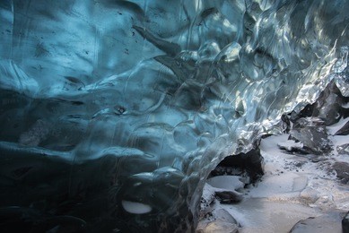 vatna glacier,ice cave at vatnajokull glacier jokulsarlon iceland