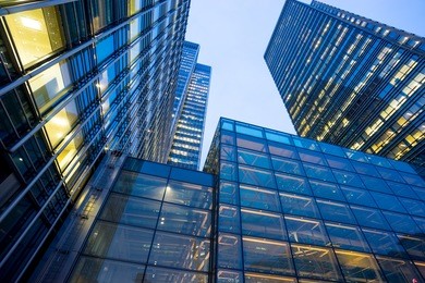 business office building in london, england, uk