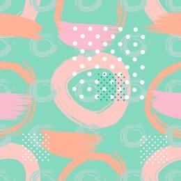 seamless abstract hand drawn brushstroke shapes  pattern texture . simple modern geometric chevron print in vector hand drawn hipster stylish pattern . 