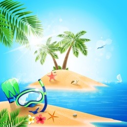 island beach