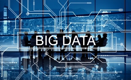 big data storage network online server concept