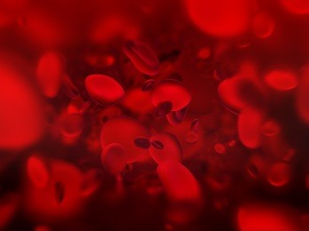 red blood cells. blood elements - red blood cells responsible for oxygen carrying over, regulation ph blood, a food and protection of cages of an organism.