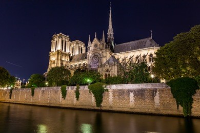 notre dame cathedral in paris, france