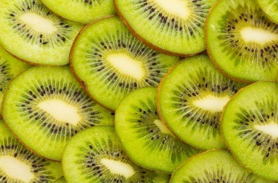 kiwi slices for background