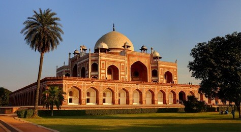 humayun's tomb, new delhi, india