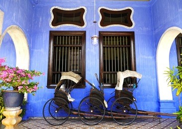 cheong fatt tze mansion, georgetown, penang, malaysia