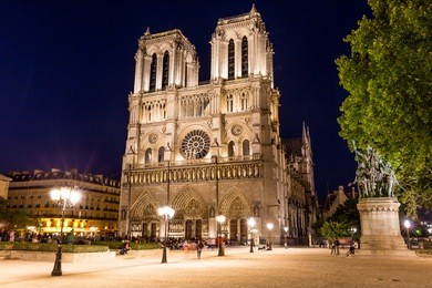 notre dame cathedral in paris, france