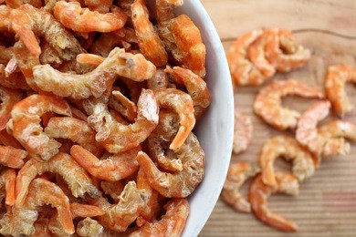 tasty of dried shrimp