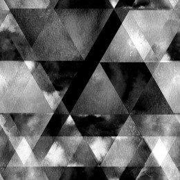 watercolor triangles. modern raster seamless pattern. colorful texture in hipster style.