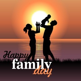 sunrise family - illustration
family, silhouette, sunrise - dawn, people