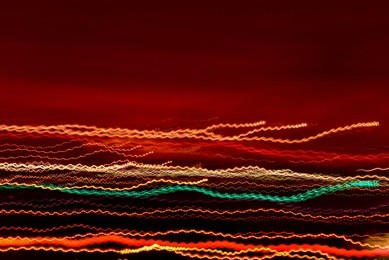 abstract light blurs the line moving