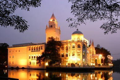 building, in liuhua park guangzhou china.