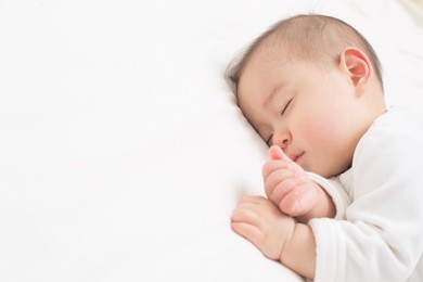 asian newborn baby