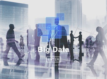 big data information cloud technology concept