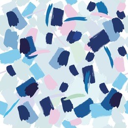 seamless pattern hand drawn with a brush. abstract brushstrokes.