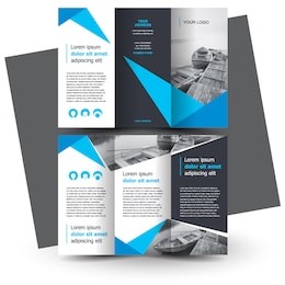 brochure design, brochure template, creative tri-fold, trend brochure